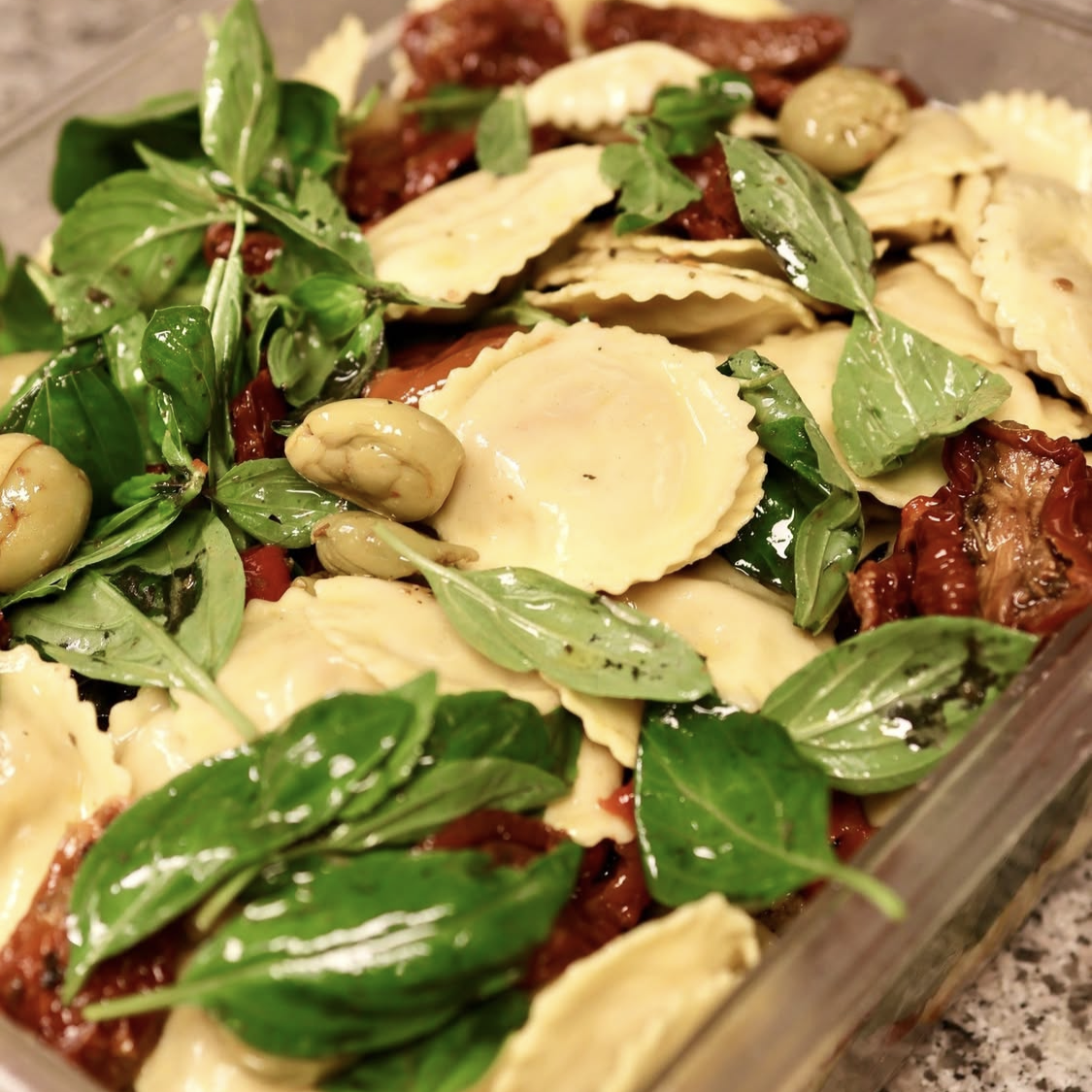 Cappelliti aux légumes confits