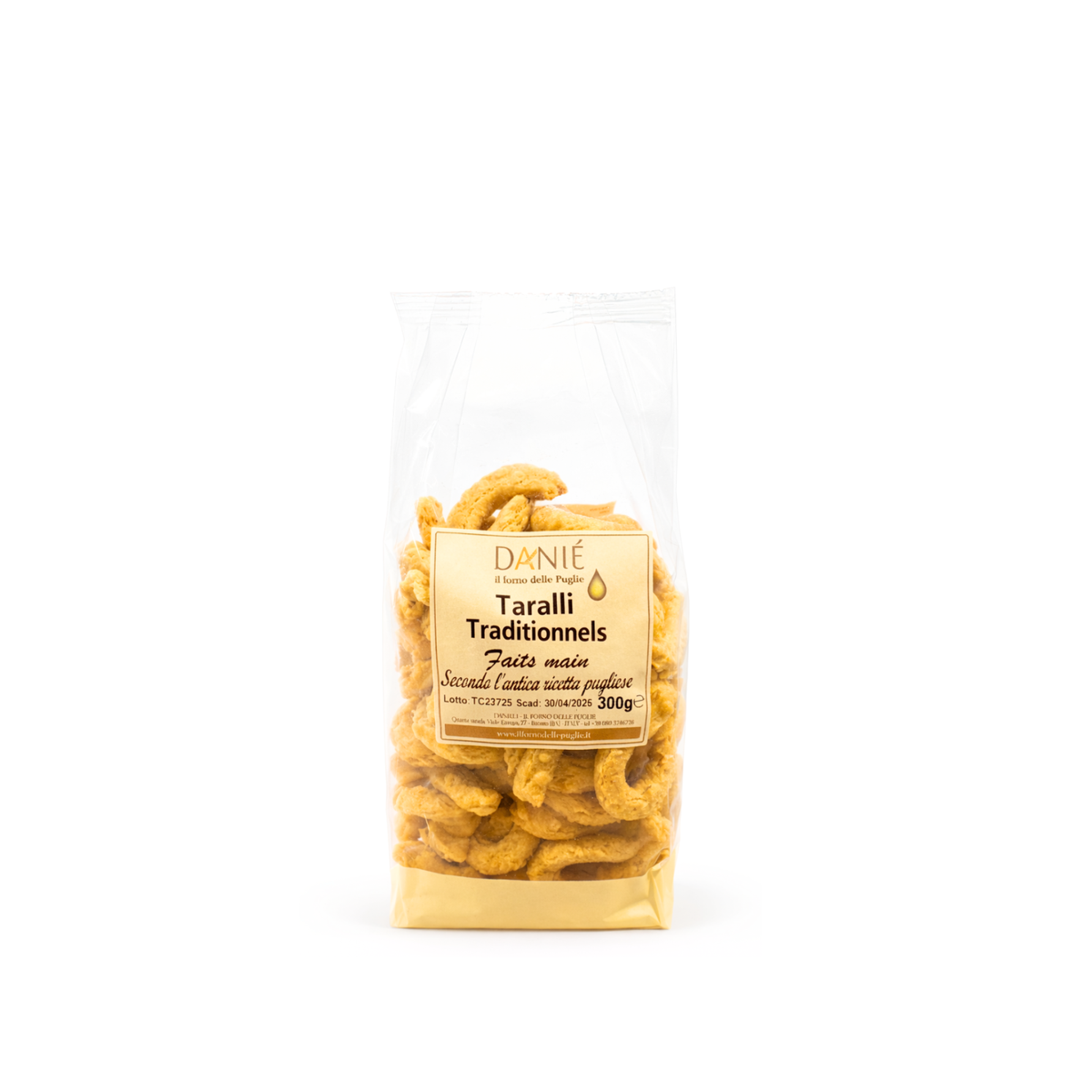 Taralli artisanaux des Pouilles (300g)