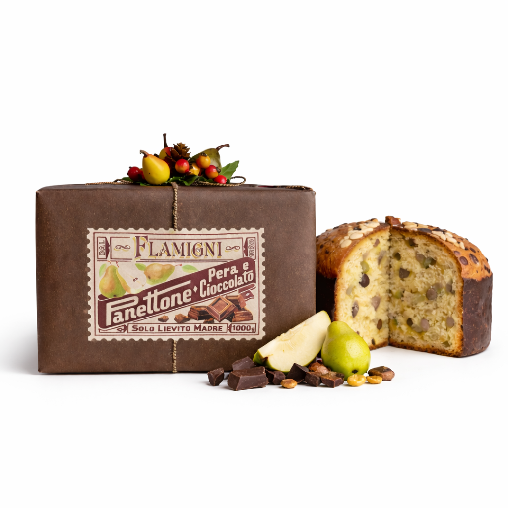 Panettone Artisanal – Poire & Chocolat