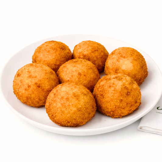 Arancini maison à la spianata & mozzarella di bufala