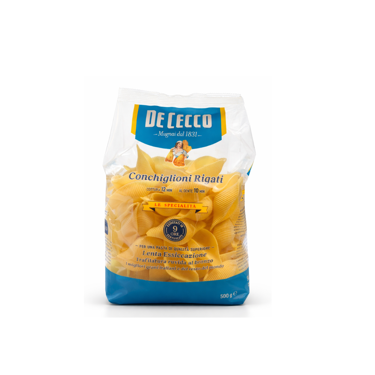 Conchiglioni Rigati De Cecco (500 g)