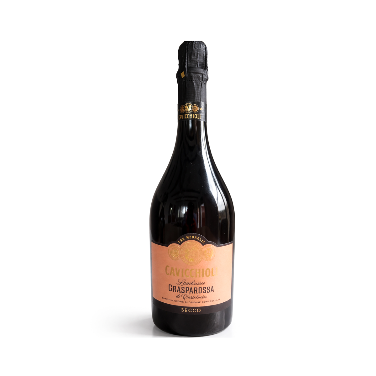 Lambrusco Grasparossa di Castelvetro DOC Secco – Cavicchioli
