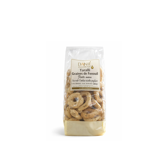 Taralli artisanaux au fenouil
