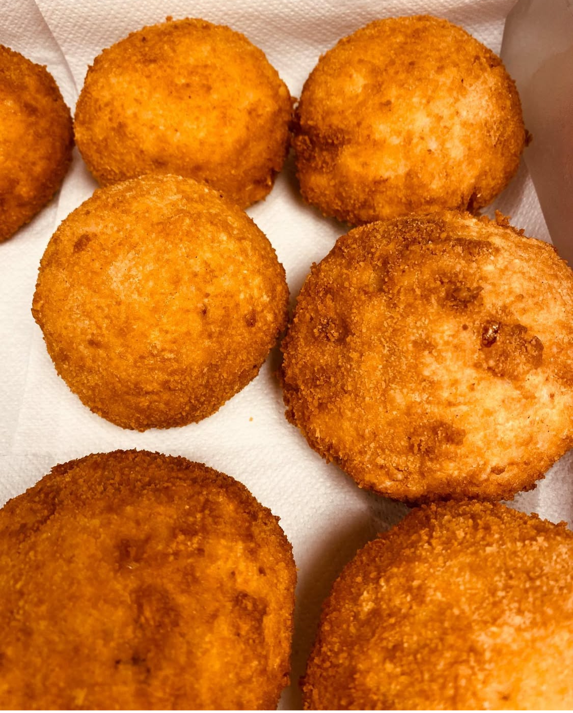 Arancini maison à la spianata & mozzarella di bufala